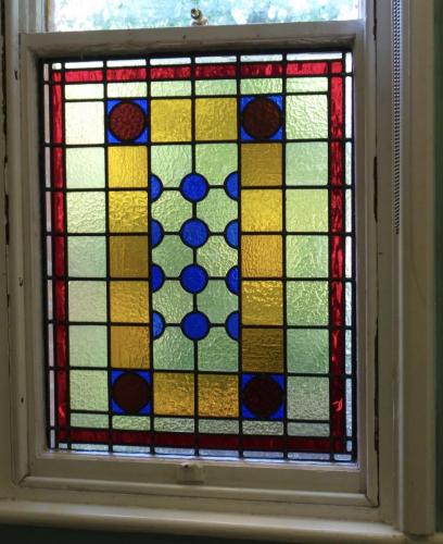 Simple geometric design for Victorian sash windows